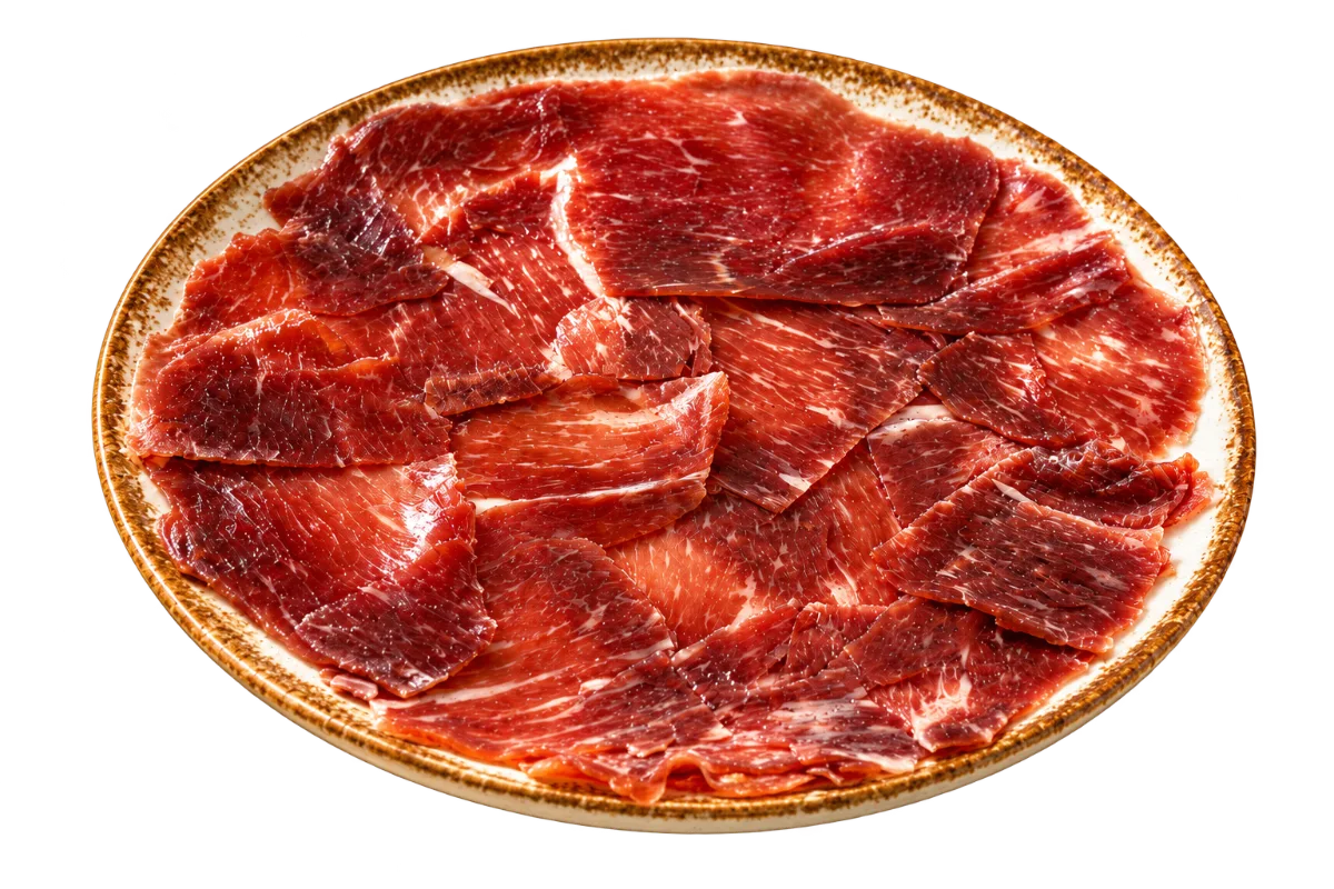 Plato de jamón ibérico